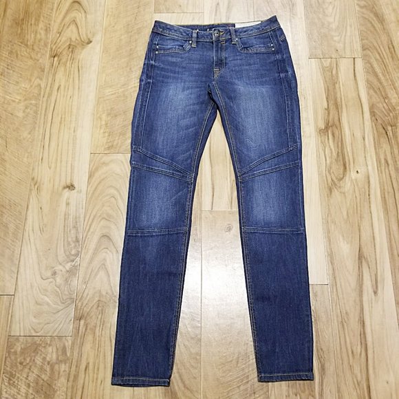edc Esprit Skin Fit Blue Jeans 28 Womens Low Rise Skinny Denim (30 x 31.5) - Picture 1 of 16